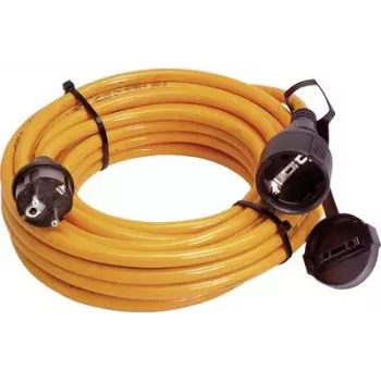 Alargador AS Schwabe 59110, 10 m de longitud, cable de extensión eléctrica