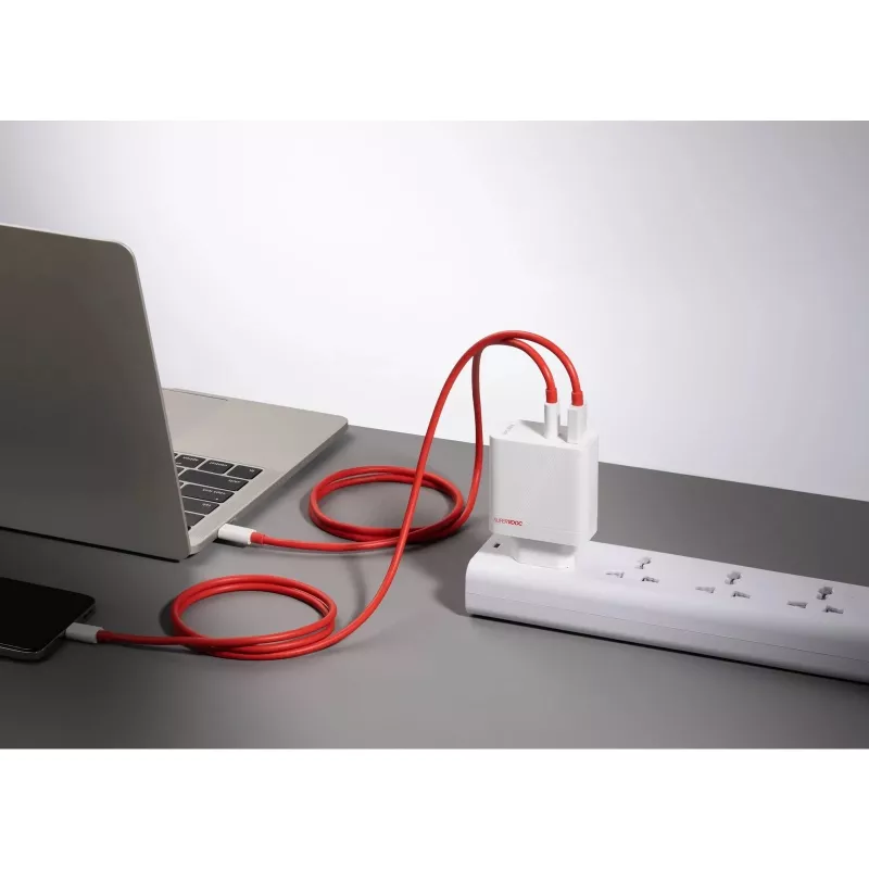 Fuente de alimentación OnePlus 80W Type-C + Type-A