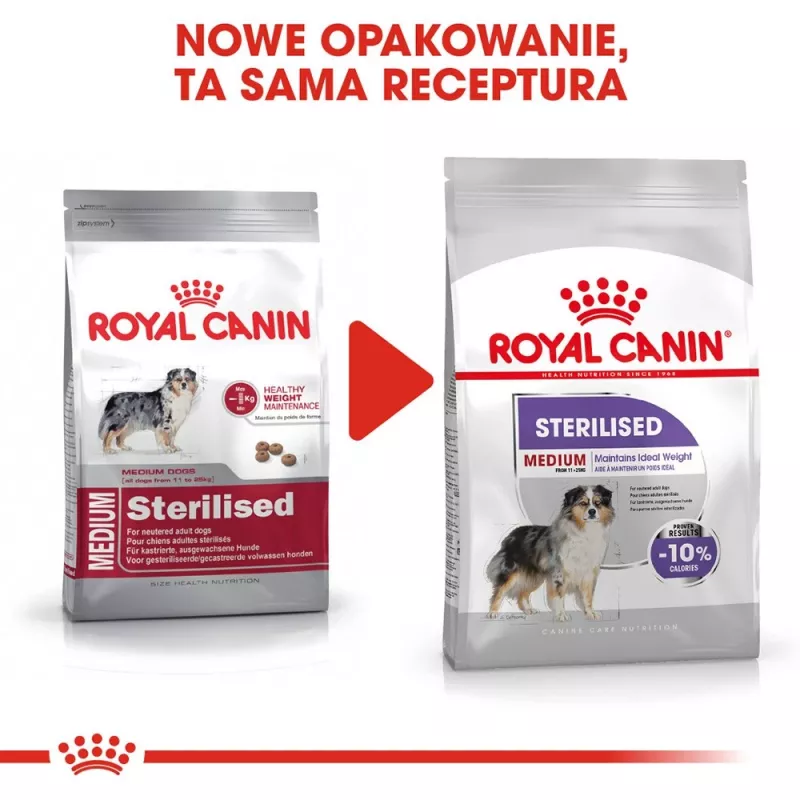 ROYAL CANIN Medium Sterilised pienso seco para perros - 3 kg