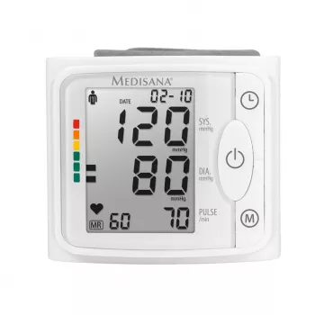 Medisana BW 320 tensiómetro de muñeca - automático, 2 usuarios, 120 memorias