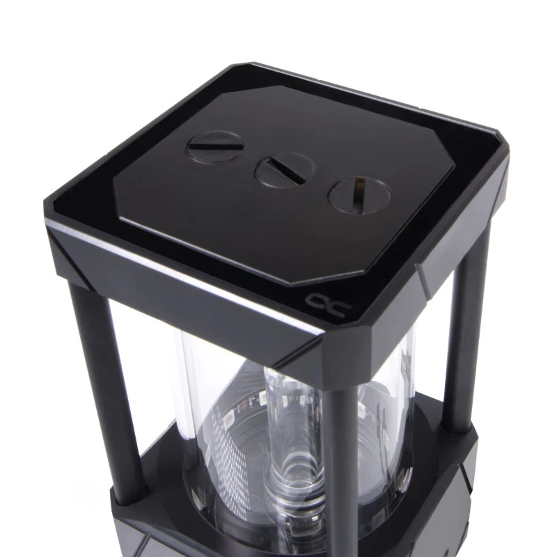 Alphacool Eisbecher Aurora D5 150 mm depósito con bomba VPP Apex D5, acetal/vidrio (13327)