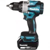 Makita DDF489RTJ Atornillador/atornillador de impacto a batería 1800 rpm Negro, Azul, Acero