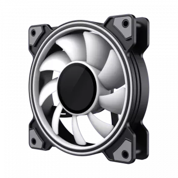 Gamemax | Ventilador de caja | DUAL RING INFINITY | Negro