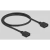 Delock - hub de luz LED RGB - 10 conexiones - negro (64128)