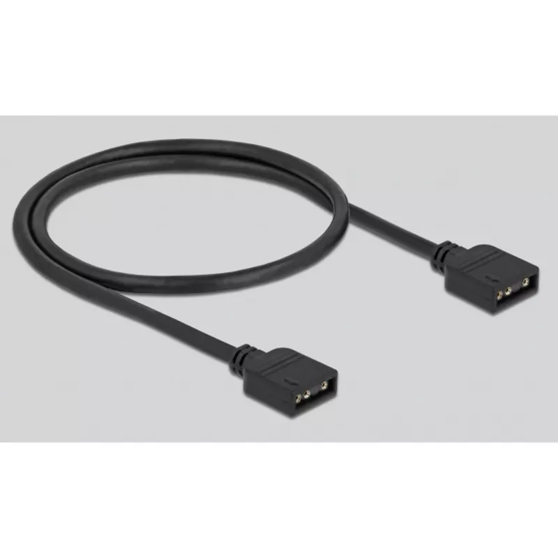 Delock - hub de luz LED RGB - 10 conexiones - negro (64128)