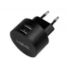 Adaptador de enchufe USB LogiLink PA0218 2 puertos USB para carga rápida 10,5 W