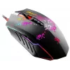 Ratón gaming A4Tech BLOODY A60 — óptico, ambidiestro, 6200 DPI, USB Type-A, 8 botones, negro