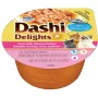INABA Dashi Delights atún con receta de salmón comida húmeda para gatos 70 g