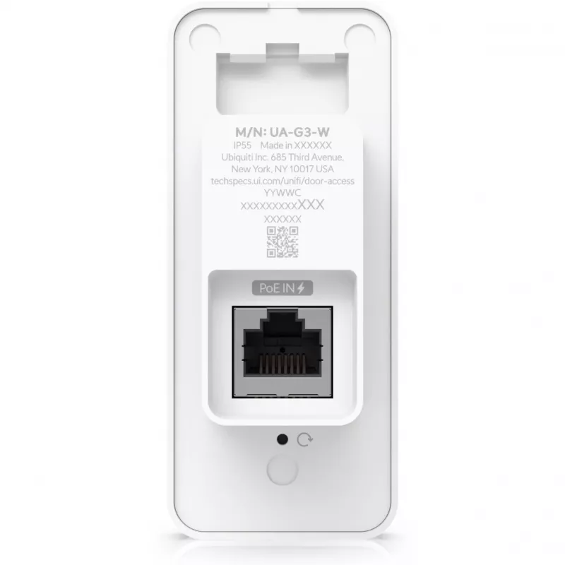 Lector de control de acceso Ubiquiti UA-G3-W Basic Blanco 0,7W 48V
