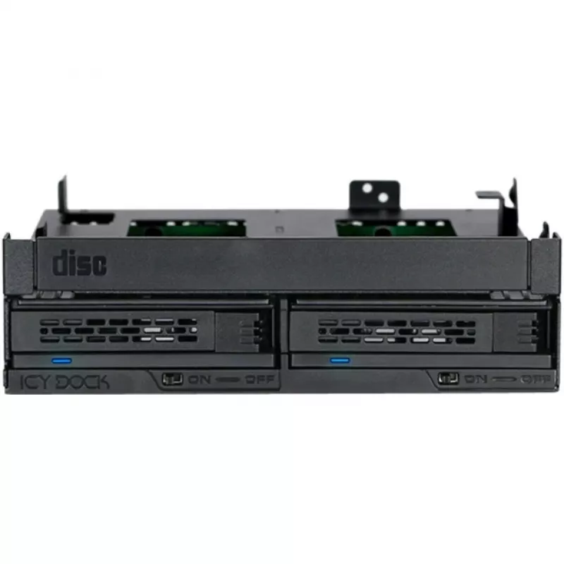 ICY Dock ExpressCage MB732SPO-B - caja para unidades de almacenamiento - 2.5 (6,4 cm) - 13,30cm (5,25) a 2 x 2.5 y 13,30cm (5,25) Slim Line / 13,30cm (5,