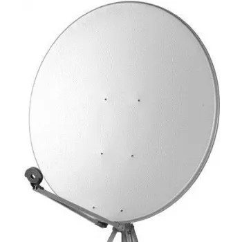Reflector de aluminio Televes + soporte 124x133cm grafito S 120-G