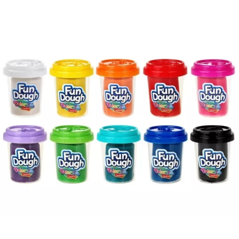 Plastilina Colorino Creative Fun 10 uds.