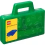 Caja de almacenamiento Room Copenhagen caja organizadora LEGO 40870003 verde – organizador modular compatible con juguetes