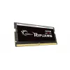 SO-DIMM 32 GB DDR5-5600, memoria RAM negra, F5-5600S4645A32GX1-RS, Ripjaws, INTEL XMP