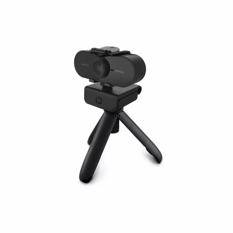 DICOTA D31841 Webcam 1920 x 1080 píxeles USB 2.0 Negro