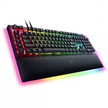 Teclado Gaming Razer BlackWidow V4 Pro USB QWERTZ alemán negro mecánico RGB