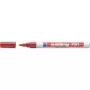 Rotulador Edding 750 (modelo 4-750-1-3002) rojo, punta 2–4 mm, color permanente cubriente