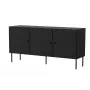 Cómoda Cama 3D PALAZZO BIS 151x40x75 negro mate