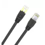 Cable de red UNITEK C1812EBK RJ-45 RJ-45 5 m negro