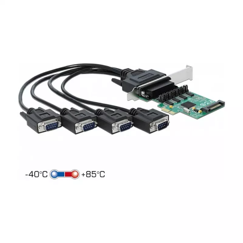 Tarjeta PCI Express x1 DeLOCK 89938