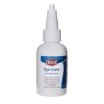 Limpieza ocular Trixie 50 ml para gatos y perros – solución salina estéril para lavado de ojos, 50 ml