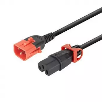 Adaptador de cable de alimentación MicroConnect MC-DUALC14C15-2M — dual C14 a C15, 2 m