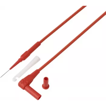 VOLTCRAFT MSL-520 Cable de prueba rojo conector de 4 mm punta de prueba 0,7 mm 1,5 m rojo 1 ud. (VC-17312670)