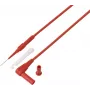 VOLTCRAFT MSL-520 Cable de prueba rojo conector de 4 mm punta de prueba 0,7 mm 1,5 m rojo 1 ud. (VC-17312670)