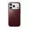 Funda para móvil Nomad Modern Leather Case para iPhone 17 Pro, cuero + TPU + PC, compatible con pantalla de 16 cm (6,3