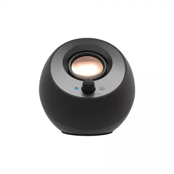 Altavoces de sobremesa CREATIVE Pebble V3 minimalistas 2.0 USB-C con audio USB, Clear Dialog Enhancement, Bluetooth 5.0, 8W RMS con 16W de potencia máxima