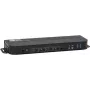 Conmutador KVM HDMI USB Eaton Tripp Lite series 4 puertos 4K 60Hz HDR HDCP 2.2 IR USB Sharing - Conmutador KVM/audio/USB - 4 x KVM/audio/USB - 1 usuario local - sobremesa (B005-HUA4)