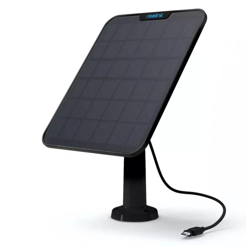 Reolink Panel solar negro 2 TYPE-C