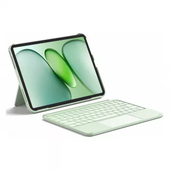 Funda con teclado Inateck KB04122 Keyboard Folio para iPad 11, QWERTZ, verde