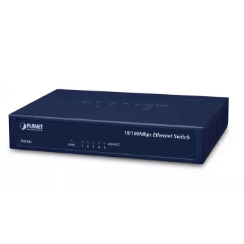 Switch de red PLANET FSD-503 Fast Ethernet 10/100
