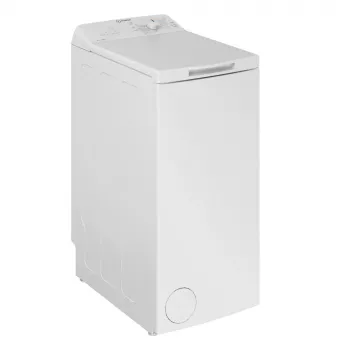 Lavadora de carga superior INDESIT BTW L60400 EE/N, clase energética D, 6 kg, 1000 rpm, profundidad 60 cm