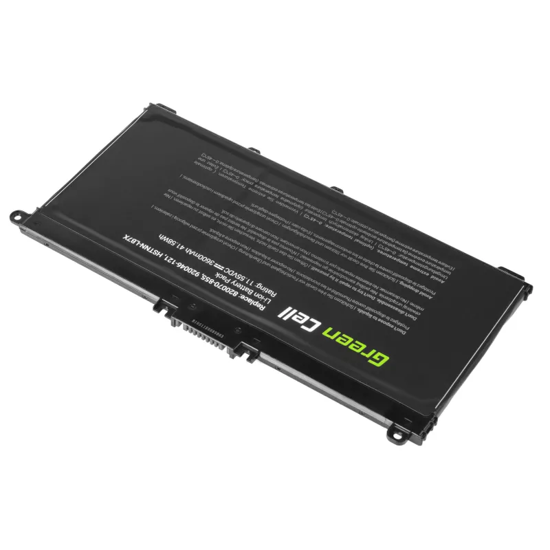 Batería Green Cell HP145 para HP Pavilion (LiPo 3600 mAh, 11,55 V, negro)