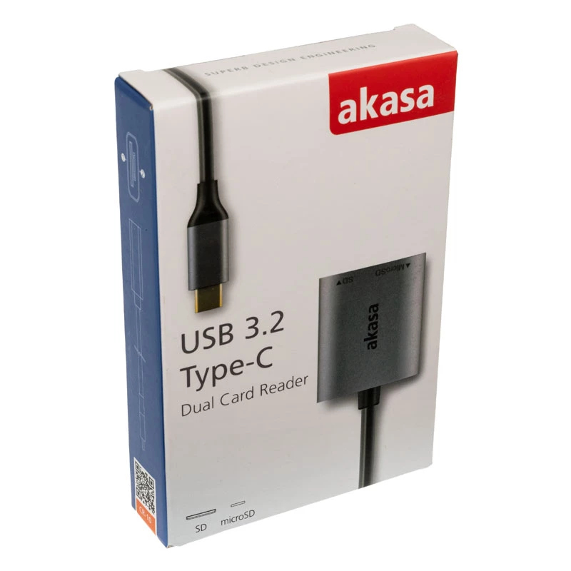 Lector de tarjetas Akasa AK-CR-10BK