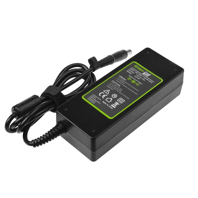 Green Cell AD15P PRO adaptador de corriente de 90 W para portátiles HP, 19 V 4,74 A, para interior, negro