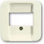 BUSCH-JAEGER disco central TAE-Eins. 2539-212 Duro 2000 SI blanco 2539-212 (1724-0-0434)
