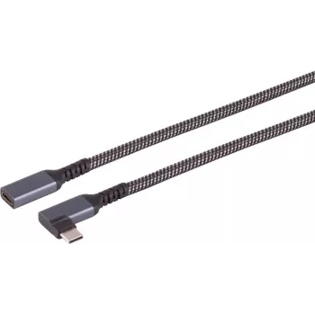 S/CONN maximum connectivity S-Conn 14-74013 Cable USB 3.2 Gen 2 3.1 2 C negro - blanco - cable - digital/datos