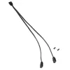Cable divisor Kolink ARGB 1-2 30 cm, 5 V, negro