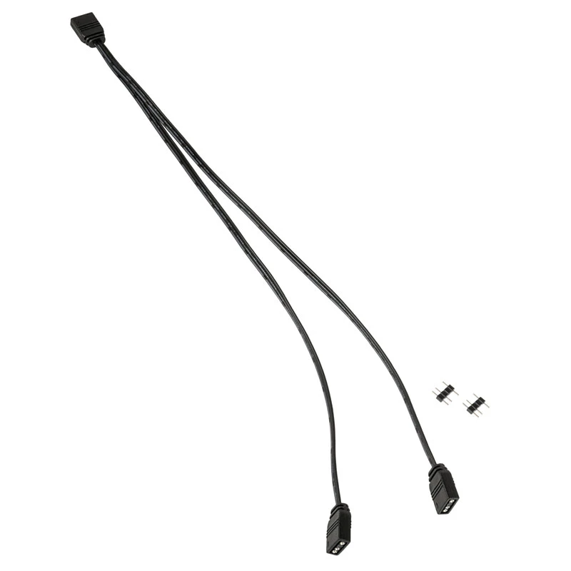 Cable divisor Kolink ARGB 1-2 30 cm, 5 V, negro
