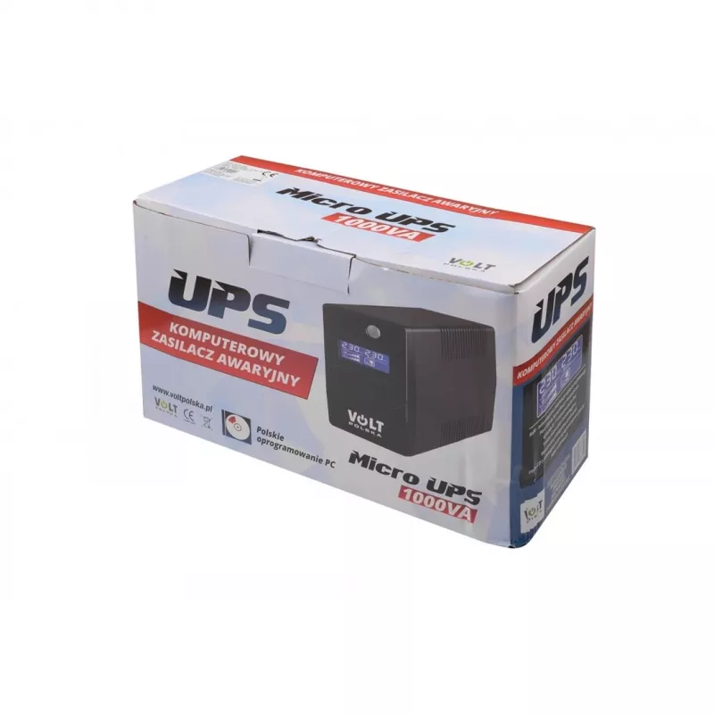 SAI SISTEMA DE ALIMENTACIÓN ININTERRUMPIDA VOLT POLSKA MICRO 1000VA 600W 1x9ah