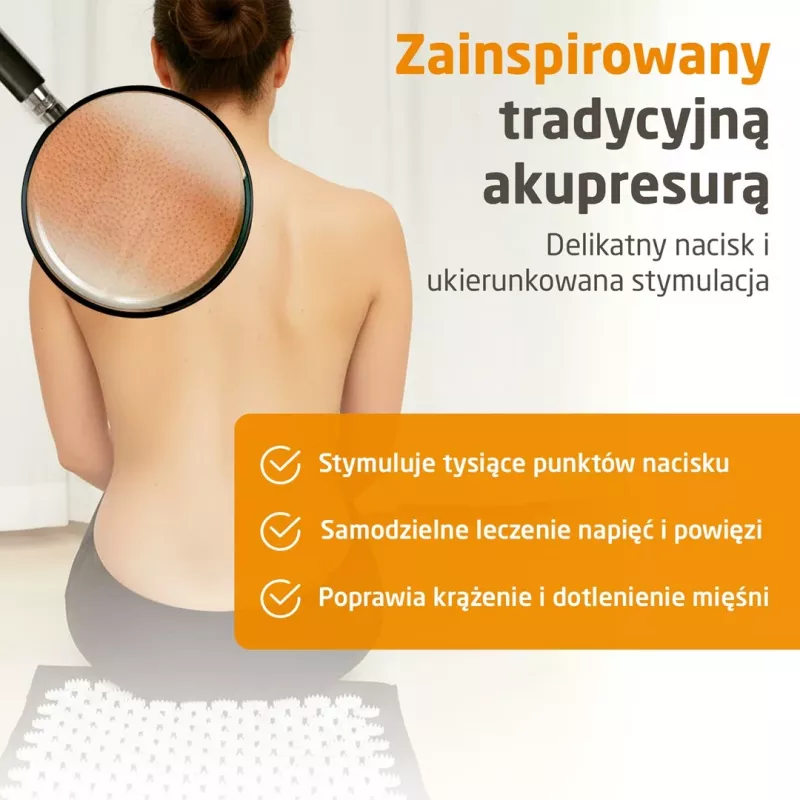 Medisana MM 100 Esterilla de acupresión con función de calor