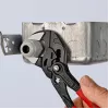 Knipex 86 01 180 llave de tenaza, 180 mm, apertura máx. 40 mm, ajustable en 15 posiciones, roja