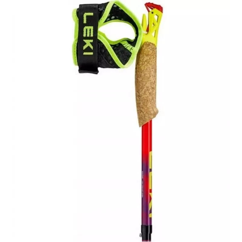 Bastones de trekking Leki TRL Ultratrail FX One 120 cm, rojos