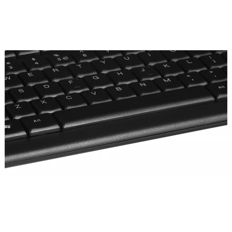 A4Tech KR-85 teclado USB QWERTY US inglés negro