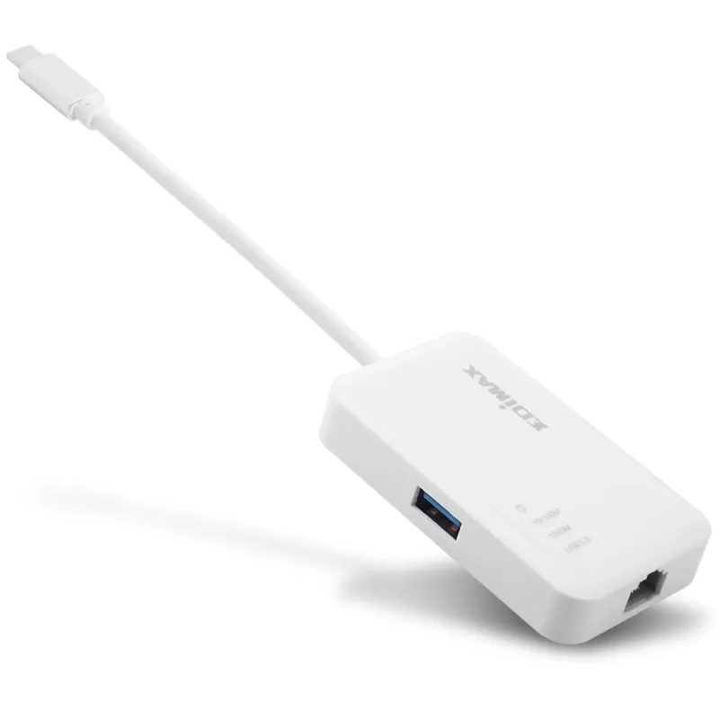 Edimax EU-4308 hub USB-C, 3x USB 3.0 + Gigabit Ethernet