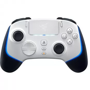Razer Wolverine V2 Pro - Gamepad - PC - PlayStation 5 - D-Pad - botón de menú - analógico / digital - con cable e inalámbrico - Blanco