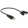 Cable USB DeLOCK 85462 USB 2.0 0,25 m negro